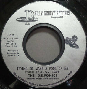 【SOUL 45】DELFONICS - TRYING TO MAKE A FOOL OF ME / BABY I LOVE YOU (s240126038)