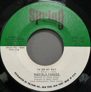 【SOUL 45】WINFIELD PARKER - I'M ON MY WAY / S.O.S. (s240105026) 