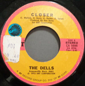 【SOUL 45】DELLS - CLOSER / GIVE YOUR BABY A STANDING OVATION (s240126014) 