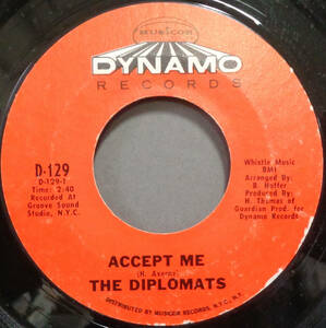 【SOUL 45】DIPLOMATS - ACCEPT ME / YOUR LOVE IS A SHELTER (s240122003) 