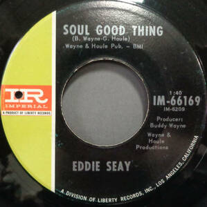 【SOUL 45】EDDIE SEAY - SOUL GOOD THING / DO WHAT'S RIGHT (s240123029)