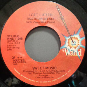 【SOUL 45】SWEET MUSIC - I GET LIFTED / (INSTR.) (s240129018) の画像1