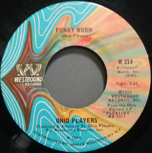 【SOUL 45】OHIO PLAYERS - FUNKY WORM / PAINT ME (s240114012)