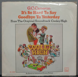 【SOUL 45】G.C. CAMERON - IT'S SO HARD TO SAY GOODBYE TO YESTERDAY / HAULIN - COLD BLOODED (s240121036)