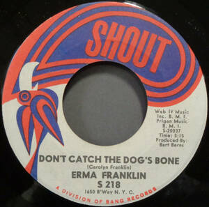 【SOUL 45】ERMA FRANKLIN - DON'T CATCH THE DOG'S BONE / BIG BOSS MAN (s240119012)