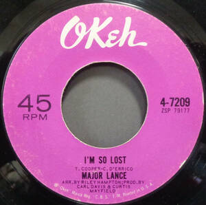 【SOUL 45】MAJOR LANCE - I'M SO LOST / SOMETIMES I WONDER (s240120021)