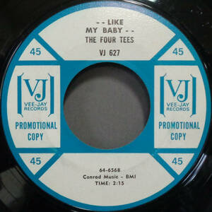 【SOUL 45】FOUR TEES - LIKE MY BABY / I SAID SHE SAID (s240120005)