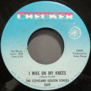 【SOUL 45】CLEVELAND GOLDEN ECHOES - I WAS ON MY KNEES / LOOKING BACK ON MY LIFE (s240121023)