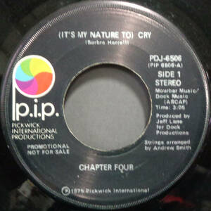 【SOUL 45】CHAPTER FOUR - (IT'S MY NATURE TO) CRY / (STEREO) (s240123001)