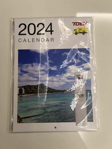 ★TOELLトーエル　2024 令和6年 ハワイウォーター カレンダー★未開封★