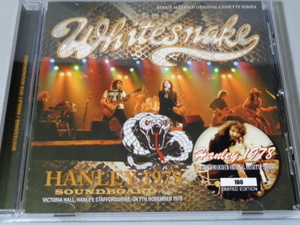 WHITESNAKE/HANLEY　1978　SOUNDBOARD　CD