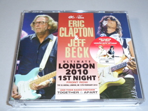 ERIC CLAPTON & JEFF BECK/LONDON 2010 1ST NIGHT 3CD