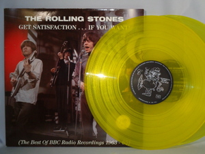 THE ROLLING　STONES/GET SATISFACTION…IF YOU WANT　YELLOW-COLOR　2LP