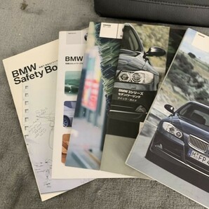 BMW 3シリーズ E90 E91 取扱説明書 取説 純正 車検証入れ ケース マニュアル レザー調ケース 2007年4月 社内REF:230801-224の画像2