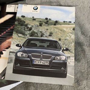 純正 BMW 3シリーズ E90 E91 取扱説明書 取説 車検証入れ ケース マニュアル レザー調ケース 2007年2月 社内REF:230801-226の画像2