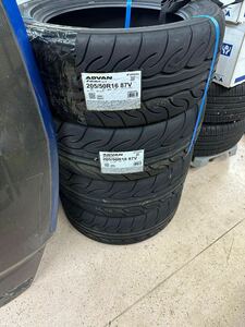 未使用品 205/50R16 2本セット ADVAN A08R YOKOHAMA ヨコハマタイヤ 205 50 16 16インチ 2022年製 231212-134