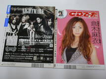 ARENA37℃ 2008年04月　CDでーた　2009年02月　Acid Black Cherry 倉木麻衣　アリス九號.　雅-miyavi-_画像2