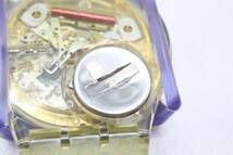 【W114-3】動作品 Swatch スウォッチ 腕時計 メンズ【送料全国一律185円】_画像10