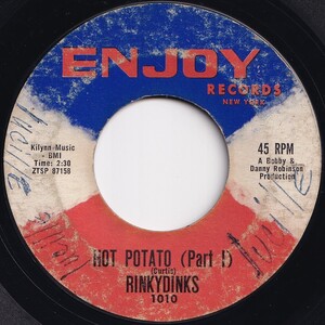 Rinkydinks Hot Potato (Part 1) / (Part 2) Enjoy US 1010 205561 SOUL FUNK ソウル ファンク レコード 7インチ 45