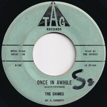 Chimes Once In Awhile / Summer Night Tag US 45 XT-444 205496 R&B R&R レコード 7インチ 45_画像1