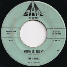 Chimes Once In Awhile / Summer Night Tag US 45 XT-444 205496 R&B R&R レコード 7インチ 45_画像2