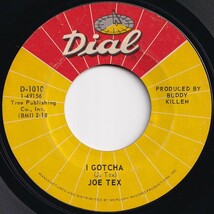 Joe Tex I Gotcha / A Mother's Prayer Dial US D-1010 205556 SOUL FUNK ソウル ファンク レコード 7インチ 45_画像1