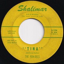 Ron-Dels Matilda / Tina Shalimar US S-104 205493 R&B R&R レコード 7インチ 45_画像2