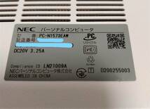 2022年モデル♪第11世代♪Core i7-1165G7 M.2-SSD512GB NEC N15 PC-N1573EAW メモリ16GB Full HD DVD±R WIN11 カメラ _画像7