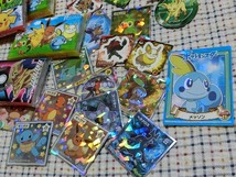 ジャンク扱 ポケットモンスター ポケモン グッズ まとめ売り 袋 筆箱　ポケットティッシュ　キラキラシール　ピカチュウ _画像2