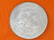 1円オー：メキシコ1968年五輪記念25ペソ銀貨1枚NO-896-T_画像3