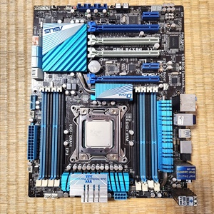 マザーボード ASUS P9X79 PRO CPU CONFIDENTIAL QB7M ES 3.30GHz　60s23-4688