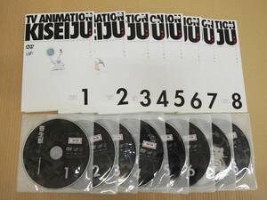 K-2843 寄生獣 セイの格率 全8巻（ケースなし) DVD レンタル版(難あり)