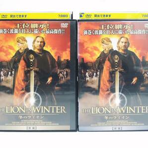 1763 THE LION IN WINTER 冬のライオン 前後編 DVD レンタル版 パトリック・スチュアート(日本語吹替有)の画像1