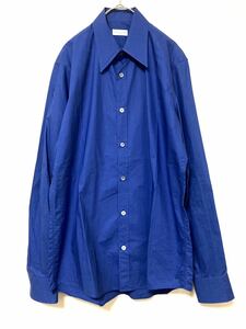  Dries Van Noten DRIES VAN NOTEN regular color long sleeve shirt men's blue tops blue 48 tops inner plain 