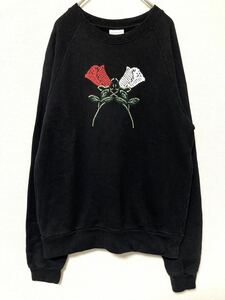  Dries Van Noten DRIES VAN NOTEN цветок цветочный принт rose вышивка тренировочный вырез лодочкой мужской embro Ida Lee футболка 