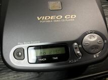 010801 希少 美品 Panasonic パナソニック EDEL エデル ポータブル ビデオCD プレーヤー SL-VP50 元箱付_画像3