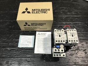 ☆012304 新品 未使用 三菱電機 MSO-2XT10 3.6A 0.75kw AC200V 可逆式電磁開閉器