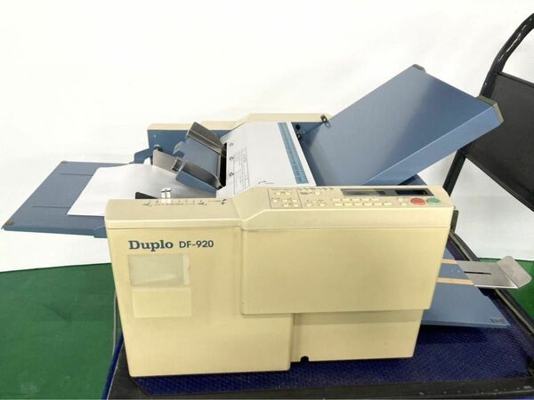 動作良好 ！◆Duplo ◆全自動紙折り機 デュプロフォルダ DF-920 