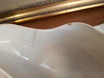 ★　送料無料キャンペーン　★フランス アンティーク　サルグミンヌ　陶器　無地　白い　ソース入れ　ソシエール　１９００年　　★_画像10