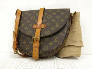 ◆美品◆LOUIS VUITTON ルイ・ヴィトン◆モノグラム シャンティ―◆PVC レザー 本革◆ショルダー バッグ◆茶系 G金具◆ヴィンテージ◆A3586