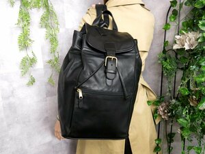 ●超美品●COACH オールド コーチ●320●高級 カーフ レザー 本革●リュックサック●黒●ゴールド金具●USA製●A4 書類 かばん●Js43332