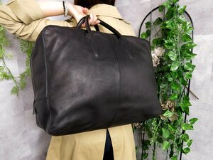 ** super-beauty goods *Berluti Berluti * men's * Logo type pushed .* car f leather original leather * Boston bag * black black *A3 storage * business *B140