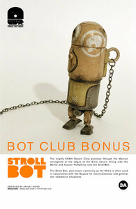 新品未開封 threeA STROLL BOT NUMBER 0 - 666TH DESERT CORP 1/6 3A wwr underverse popbot ashley wood デザイナーズトイ