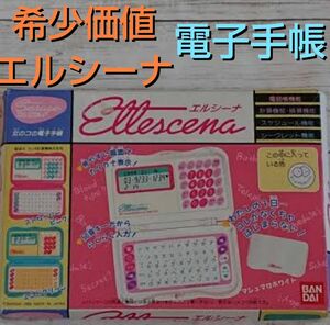 未開封品エルシーナ　女のコの電子手帳　レトロ