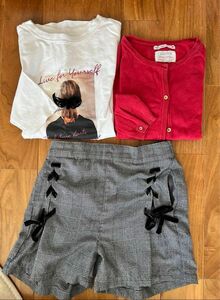 今の季節に。子供服140〜150cm 3点まとめて　ZARA GU 他