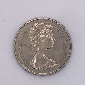 イギリス 銀貨 英国領セントヘレナ島　25ペンス　(EGE1076)