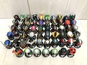 まとめて! ★ 57個! 仮面ライダー マスクコレクション BANDAI バンダイ フィギュア 仮面ライダー ロボライダー ライダーマン アマゾン 