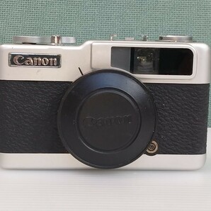 「送料無料」○ Canon demi EE28 コンパクトフィルムカメラ キヤノン デミ LENS SH F:2.8 28mm シャッターOK 昭和レトロ 中古 ジャンク品の画像2