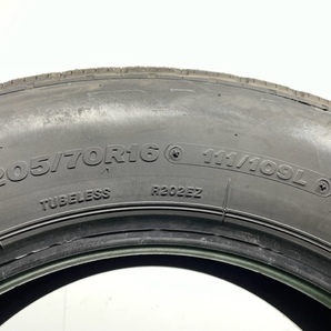 ☆送料込み☆ 205/70R16 111/109L LT ブリヂストン V-STEEL RIB R202 ECOPIa 夏 4本 205/70/16の画像3