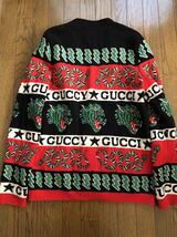 GUCCI 19ss ミケーレ　シンボルズ　ニットカーディガン グッチ　パンサーやスネーク柄　gg柄_画像3